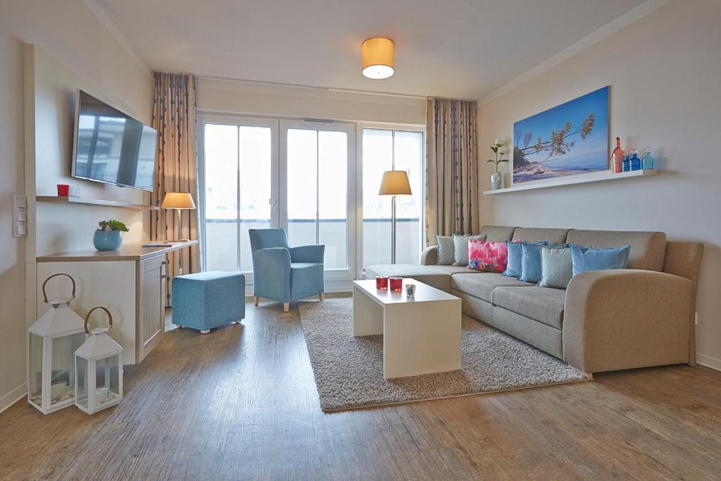 Sunny Suite 14 - elegantes Hotelapartment mit großem Pool-Wellnesbereich und seitlichem Meerblick Börgerende-Rethwisch Exterior foto